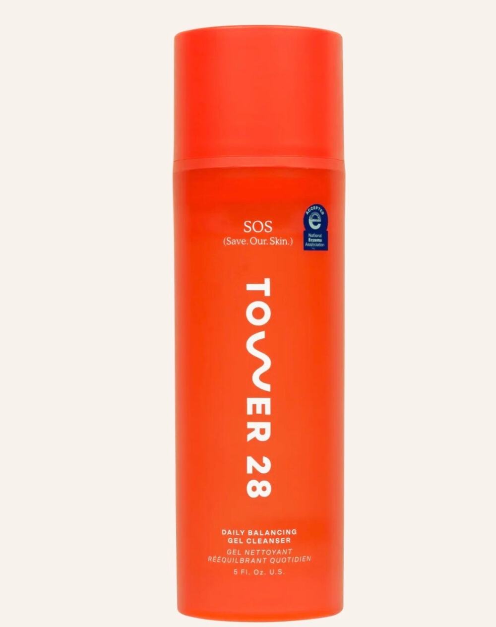 Tower 28 SOS Daily Balancing Gel Cleanser Sensitive Skin Face Wash 5 oz New